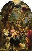 Adam Elsheimer Holy Family with St John the Baptist, oil on canvas